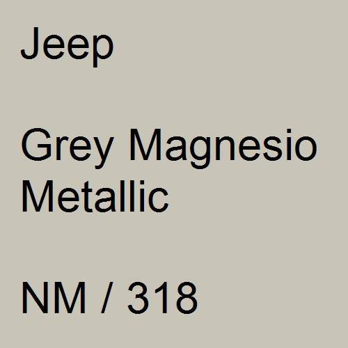 Jeep, Grey Magnesio Metallic, NM / 318.